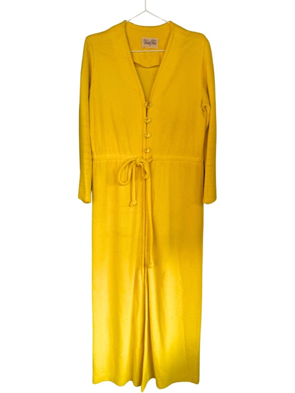 Vintage Yellow Robe - Vanity Fair